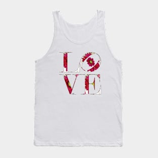 LOVE Letters November Birth Month Chrysanthemum Tank Top